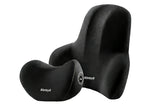 Ergonomic Memory Foam Headrest Pillow Lumbar Support Set Perfect for Car