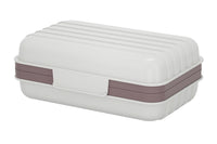 2-Layer Soap Box Container with Lid Travel Soap Holder