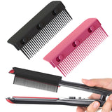 Flat Iron Comb Attachment for Hair Straightening