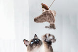 Interactive Cat Toy With Chirping Bird Electronic Flying Bird Shaped Cat Toy