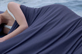 Reversible Summer Cooling Blanket with Qmax 0.4 Nylon Spandex Breathable Cooling Bed Quilt Cooling Comforter