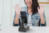 Bluetooth Speaker with Adjustable Cell Phone Stand