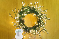 3M Battery Powered LED Green Copper Wire Party Light String