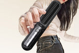Cordless Hair Styling Brush Fast Heat Portable Straightening Comb