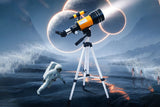 HD  Astronomical Telescope Stargazing 150X Magnification Portable Astronomy Refractor  Space Telescope for Children  with Finder Scope Tripod