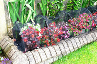 Black Grow Tunnel Net Mesh Plant Cover for Lasting Protection Against Birds