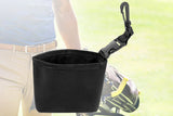 Golf Club Ball Cleaning Bag Portable Golf Club Wash Bag with Clip