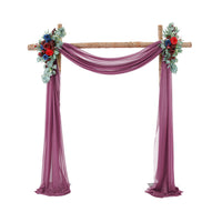 Chiffon Wedding Arch Draping Fabric Backdrop Curtain Drape Tulle