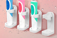 4Pcs Electric Toothbrush Holders Wall Mounted Bathroom Organizers