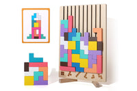 Giant Wooden Block Stacking Puzzle Educational Toy