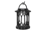 2pcs Solar Powered Flame Lantern Outdoor Garden Hanging LED Lamp for Patio Decor