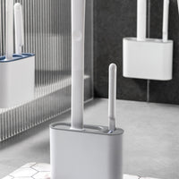 Wall-mounted Toilet Cleaning Brush Kit