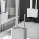 Wall-mounted Toilet Cleaning Brush Kit