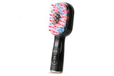 Scalp Vibrating Massage Combs with Red and Blue Light for Hair Care
