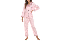 Print Satin Pyjamas Set