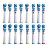 16Pcs Dual Clean Replacement Brush Heads Compatible with Oral-B