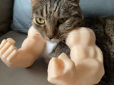 Cat Muscle Arms Costume Funny Photo Prop for Cats