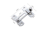 4Pcs Barn Door Latches Stainless Steel Barn Gate Flip Door Locks