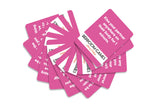 50pcs Bedroom Games Flashcards Couples Intimacy Challenge and Conversation Starters for Valentine's Day