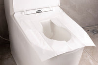 200Pcs Toilet Seat Cover Paper Portable Biodegradable Disposable Sanitary Flushable