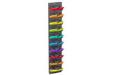 Wall Mount Closet Hat Organizer Rack Holder Built In Spring Clips