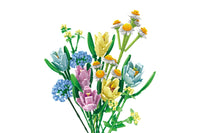 Artificial Flower Blocks Building Toys DIY Bouquet Block