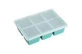 6 Grid Silicone Ice Cube Tray Large Square Ice Cube Mold