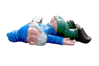 Funny Drunk Garden Gnome Patio Ornament for Yard Decor