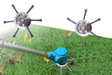 2Pcs Steel Wire Grass Trimmer Replacement Heads for Brush Cutter