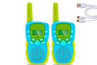2-Way Walkie Talkies Toys Set for Kids 22 Channels for Camping Hiking