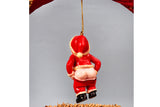2Pcs Resin Funny Christmas Santa Claus Pendants