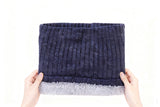 Winter Neckerchief Knitted Fleece Neck Warmer
