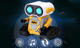 Rechargeable Remote Control Robot Toy with Gesture Sensing and LED Light Effects