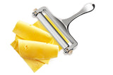 Adjustable Thickness Cheese Slicer with 2 Replacement Stainless Steel Cutting Wires