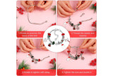 Christmas Advent Calendar Bracelets 24 Days Countdown Calendar