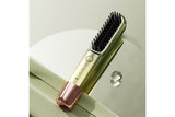 Rechargeable 2-in-1 Cordless Hair Straightener Brush and Curler
