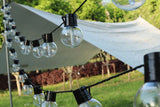 Solar Powered LED String Lights - 20 Bulb Decorative Lighting