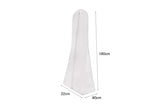 Wedding Dress Garment Bag White Extra Large Bridal Gown Garment Cover Storage Bag