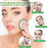 32pcs Reusable Bamboo Makeup Remover Pads