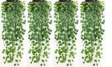 4pcs Artificial Ivy Vine Hanging Leaf Garland Plants Home Decoration Artificial Plants