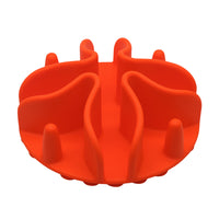 Slow Feeder Dog Bowls Insert Soft Silicone Slow Eating Puppy Food Bowl for Dogs