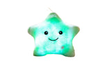 LED Light Star Plush Toy Soft Stuffed Star Mini Pillow