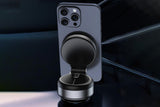Electric Adjustable Vacuum Suction Magnetic Cup Car Phone Holder