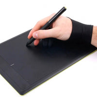 2/4Pcs Sketch Drawing Two Finger Glove