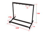 5 Instrument Guitar Stand Display Holder Rack for Guitars Basses