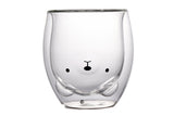 250ml Double Wall Glass Cup Glass Mug Coffee Cup