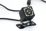 12 LED Square Reverse Camera for Car Rear View Parking with Night Vision