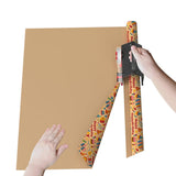 2-Pack Wrapping Paper Cutter and Tape Dispenser Dual-Use for Holiday Gift Wrap