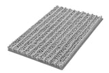 Chenille Fabric Bathroom Rugs Mat With Non Slip Rubber Backing