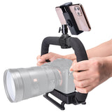 Foldable Camera Smartphone Stabilizer Handle Grip Handheld Video Rig